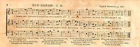 Amazing Grace tune first appears 1835