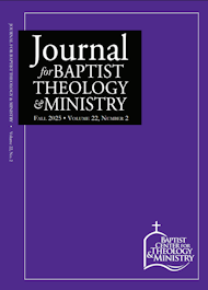 Cover of the Journal for Baptist Theology and Ministry issue 22.2