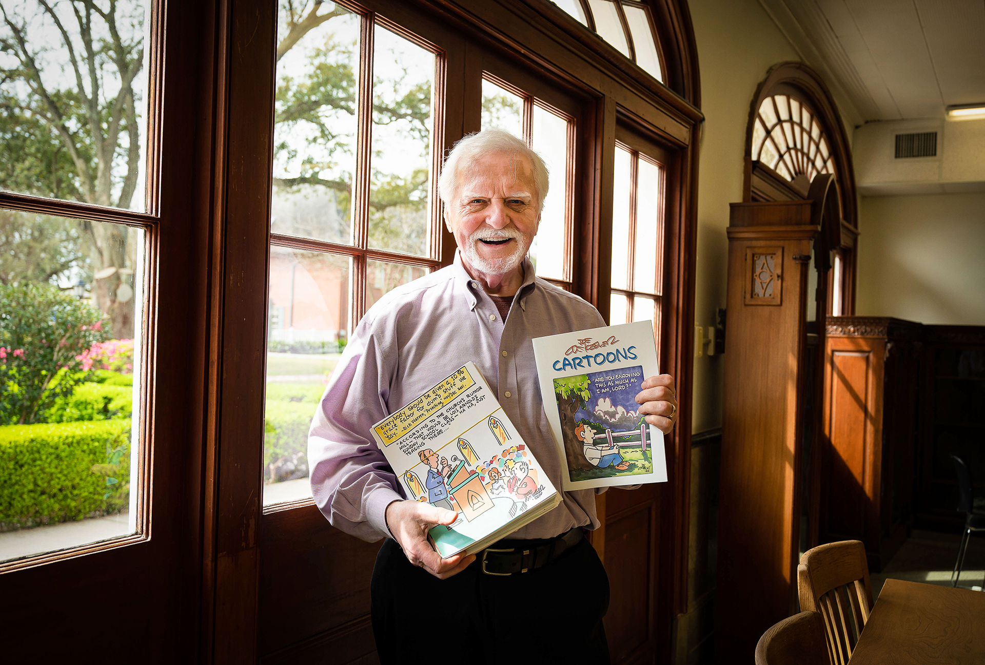 Joe McKeever, Well-Known Southern Baptist Cartoonist, Donates Entire Archive to New Orleans Baptist Theological Seminary